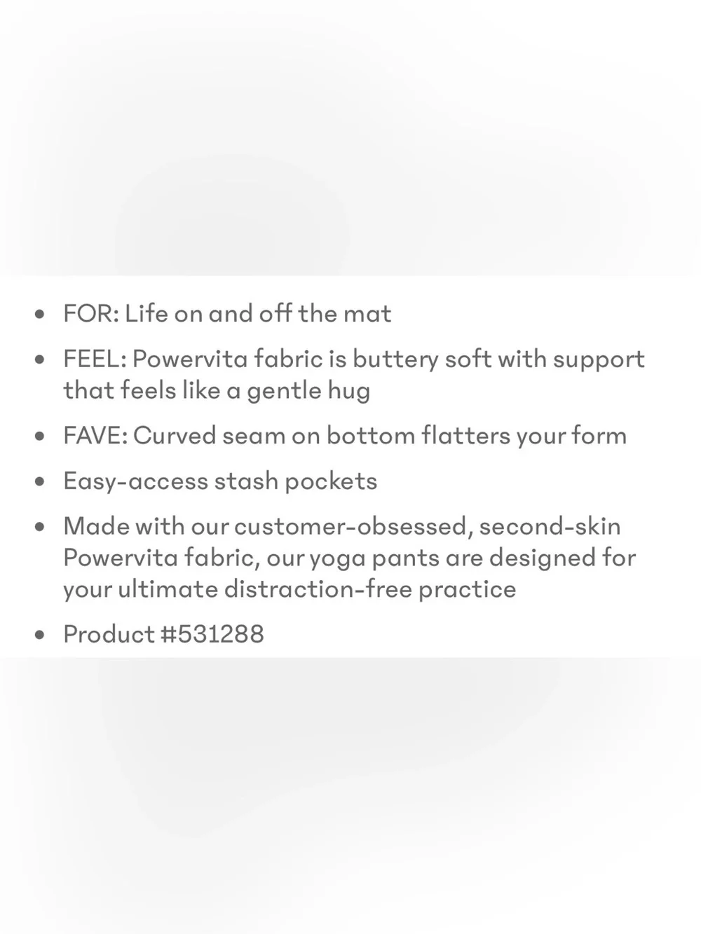 Athleta comfortable black
